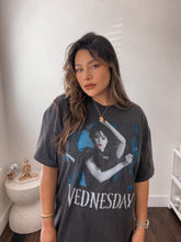 Load image into Gallery viewer, WEDNESDAY oversized graphic tee *ONE SIZE*