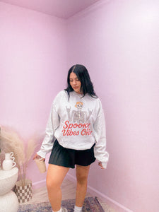 Spooky Vibes Only Crewneck Sweater