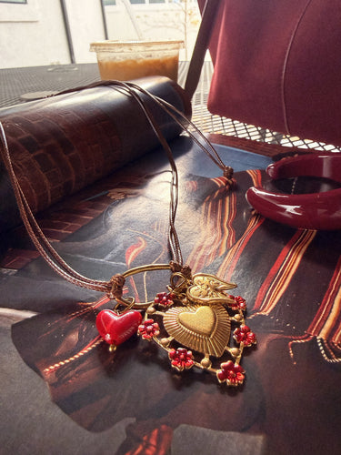 Mi Corazón Rope Necklace *18K Gold Plated*