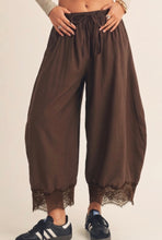 Load image into Gallery viewer, Boho Lace Trim Barrel Balloon Pants *S-XL*