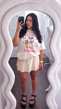 Load image into Gallery viewer, Active Pleaded Skort Skirt in Vanilla