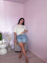 Load image into Gallery viewer, Eva Floral Ribbed Top