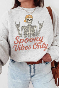 Spooky Vibes Only Crewneck Sweater