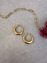 Load image into Gallery viewer, Catalina Hoop Earrings *18K Gold Plated*