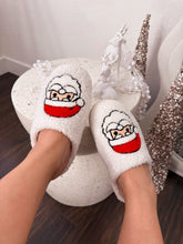 Load image into Gallery viewer, Santa slippers