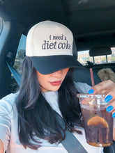 Load image into Gallery viewer, I need a Diet Coke Two-Tone Trucker Hat