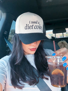 I need a Diet Coke Two-Tone Trucker Hat