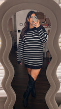Load image into Gallery viewer, Hanna Stripped sweater dress