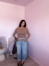 Load image into Gallery viewer, Addison Boatneck Long Sleeve *MOCHA LATTE* | *S-XXXL*