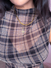 Load image into Gallery viewer, Virgin Mary Cross Necklace *18K Gold Plated*