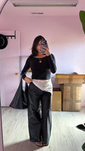 Load image into Gallery viewer, Addison Boatneck Long Sleeve *BLACK* | *S-XXXL*