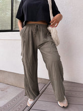 Load image into Gallery viewer, it is what it is cargo pants (olive)