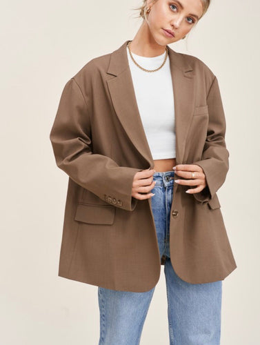 (Copy) the casual friday oversized blazer *4 COLORS*
