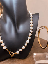 Load image into Gallery viewer, Isla 18K Gold Plated Pearl Necklace