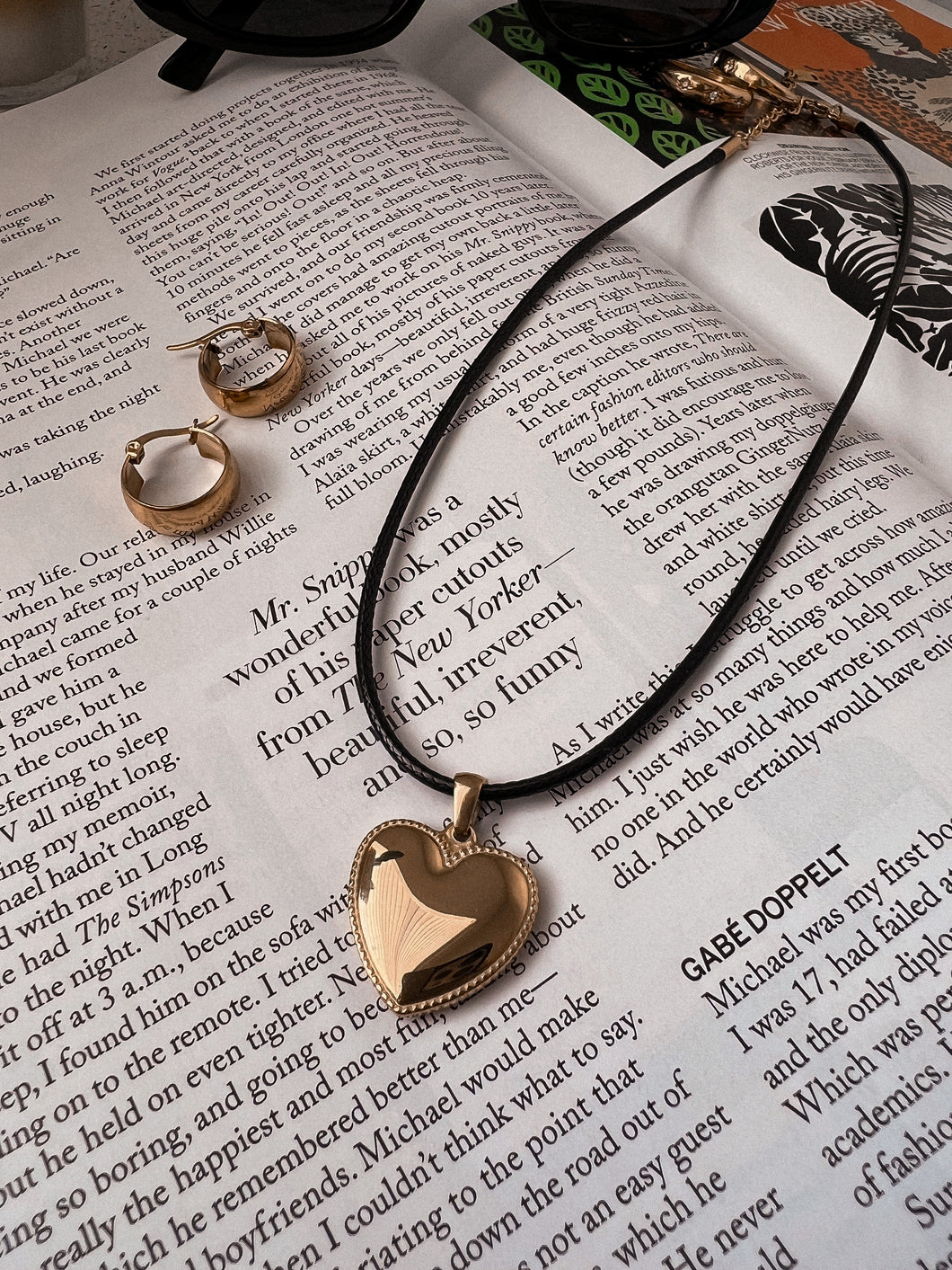 Xiomara heart necklace (18k Gold Plated)