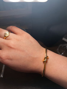 Ximena Knot Bracelet 18K Gold Plated