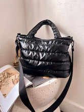 Load image into Gallery viewer, You guessed right Puffer Bag (BLACK)