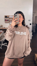 Load image into Gallery viewer, Bring me an iced coffee crewneck sweatshirt (S-2X)