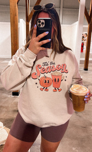 Tis’ the season graphic Crewneck Sweater