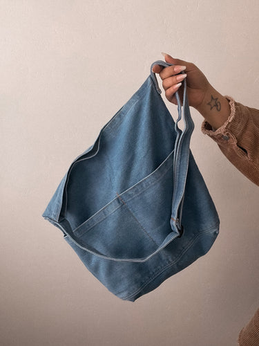 The Everyday Denim Tote Bag