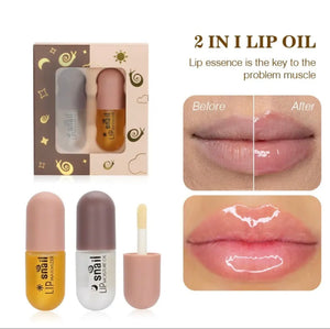 Bella Lip Plumper/Lip Oil (2 in 1) Day & Night Liquid Lipstick
