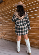 Load image into Gallery viewer, ride or die oversized hooded flannel
