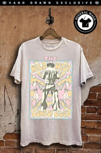 the wild west cowboy club graphic tee