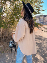 Load image into Gallery viewer, let’s grab coffee shacket
