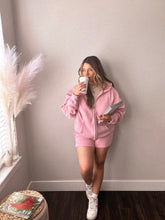 Load image into Gallery viewer, washed waffle shorts *pink*