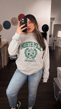 Load image into Gallery viewer, north pole university crewneck sweatshirt