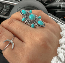Load image into Gallery viewer, blue fairy turquoise ring