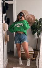 Load image into Gallery viewer, going places distressed denim shorts