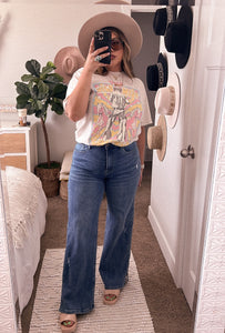 the wild west cowboy club graphic tee