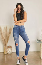 Load image into Gallery viewer, now or never high rise ankle skinny jeans