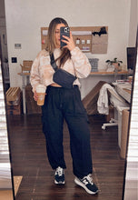 Load image into Gallery viewer, it is what it is cargo pants (black)