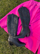 Load image into Gallery viewer, hella bella cowboy boots (BLACK)