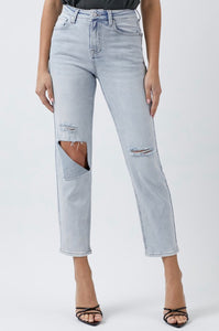 day by day high rise relaxed jeans (REG & PLUS)