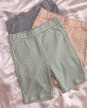 Load image into Gallery viewer, hey sunshine checkered biker shorts (3 COLORS!)