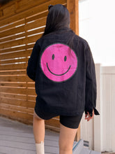 Load image into Gallery viewer, all smiles denim jacket