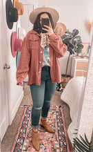 Load image into Gallery viewer, open road gauze shacket
