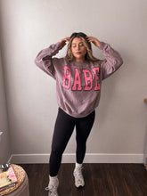 Load image into Gallery viewer, BABE crewneck sweater